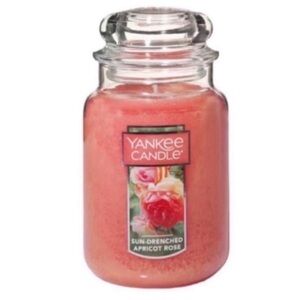 New Yankee Candle Sun Drenched Apricot Rose Candle